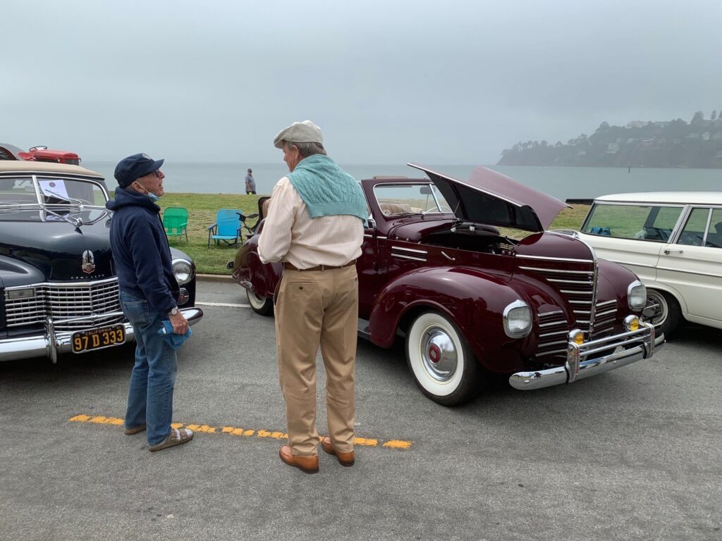 Henry Hopkins' newly and modernized Plymouth convertible
