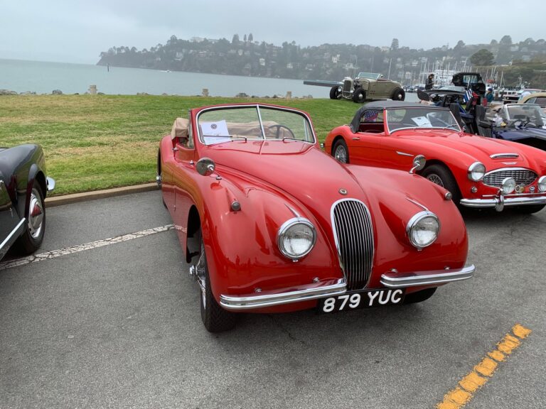 Jaguar sports car