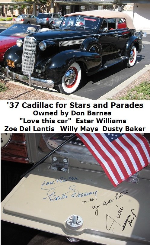 Don Barnes’s 1937 Cadillac