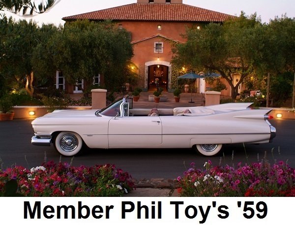 Phil Toy’s 1959 Cadillac Convertible