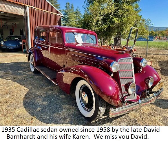 David Barnhardt’s 1935 Cadillac Sedan